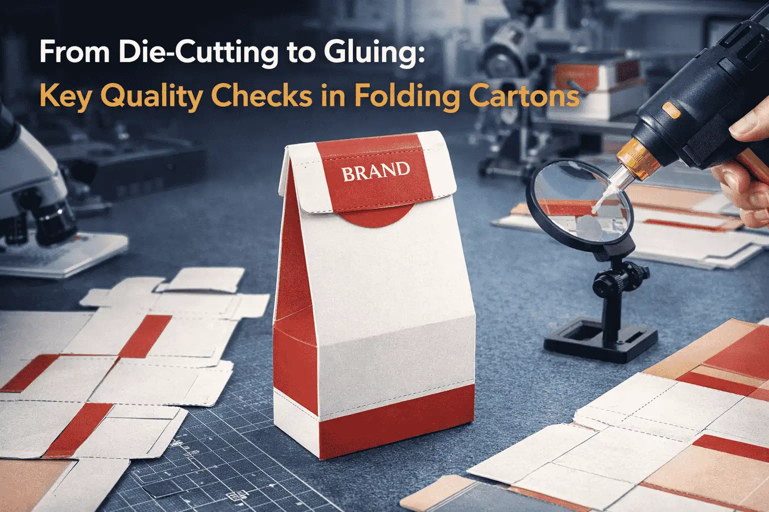 From Die-Cutting to Gluing: Key Quality Checks in Folding Cartons